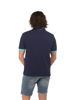 Immagine di KAPPA - POLO MEZZA MANICA UOMO LOGO NEON BLU CON DETTAGLI CELESTI , 341N22W-A0E
