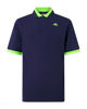 Immagine di KAPPA - POLO MEZZA MANICA UOMO LOGO NEON BLU CON DETTAGLI VERDE FLUO, 341N22W-A07