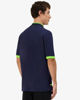 Immagine di KAPPA - POLO MEZZA MANICA UOMO LOGO NEON BLU CON DETTAGLI VERDE FLUO, 341N22W-A07