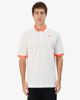 Immagine di KAPPA - POLO MEZZA MANICA UOMO LOGO NEON BIANCA CON DETTAGLI ARANCIONI , 341N22W-A14
