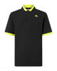 Immagine di KAPPA - POLO MEZZA MANICA UOMO LOGO NEON NERA CON DETTAGLI GIALLI , 341N22W-A1D