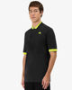 Immagine di KAPPA - POLO MEZZA MANICA UOMO LOGO NEON NERA CON DETTAGLI GIALLI , 341N22W-A1D