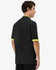 Immagine di KAPPA - POLO MEZZA MANICA UOMO LOGO NEON NERA CON DETTAGLI GIALLI , 341N22W-A1D
