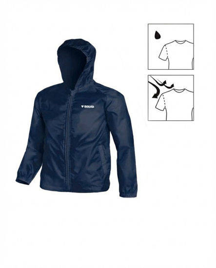 Immagine di BRUGI - K-WAY JUNIOR  RICHIUDIBILE BLU,  JX2B-T761_460