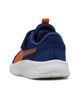 Immagine di PUMA - SNEAKER KIDS FLEXFOCUS MODERN AC+ TD BLU CON DETTAGLI ARANCIONI, NUMERATA 20/27,  311523-25