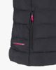 Immagine di ON SPIRIT - GILET IMBOTTITO DA DONNA NERO CON DETTAGLI FUXIA, LIVIA