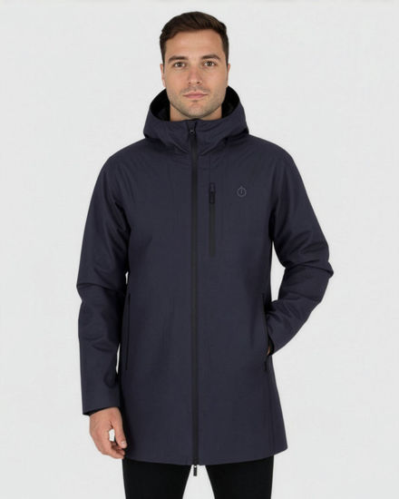 Immagine di ON SPIRIT - GIUBBINO CON CAPPUCCIO FULL ZIP  IMBOTTITO DA UOMO BLU , ADELFO
