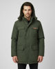 Immagine di ON SPIRIT - GIUBBINO CON CAPPUCCIO FULL ZIP E BOTTONI DA UOMO VERDE MILITARE, GIDEON