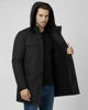 Immagine di ON SPIRIT - GIUBBINO CON CAPPUCCIO FULL ZIP E BOTTONI DA UOMO NERO, GIDEON