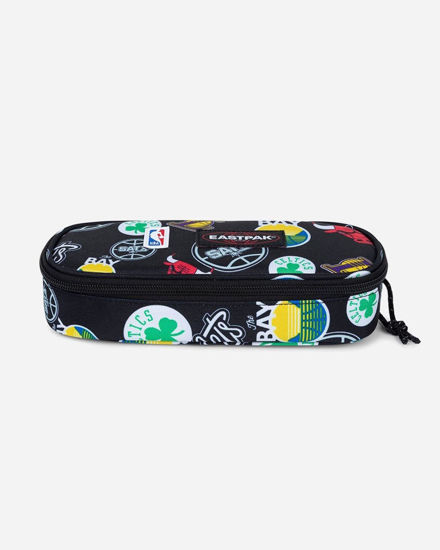 Immagine di EASTPACK - ASTUCCIO OVAL SINGLE NERO  CON PATTERN, EK000717_5Z61