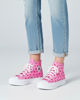 Immagine di CONVERSE - SNEAKERS DA RAGAZZA DAY ONE PLATFORM GS ROSA CON CUORI ROSSI DAL 36 AL 40, A19328C