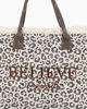 Immagine di BORSA MARE LEOPARD.BELIEVE IN YOURSELF