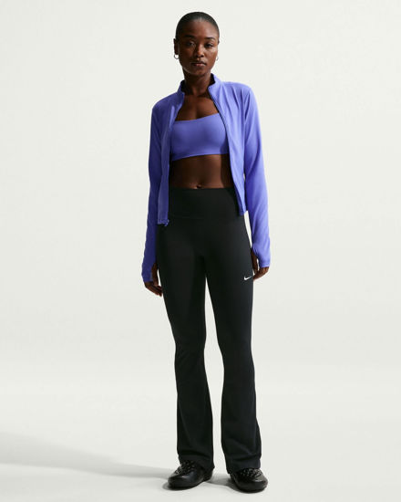 Immagine di NIKE – LEGGINGS SVASATI ONE DF HR TGHT FLRE USEAM  NERI DA DONNA – IB9135/010