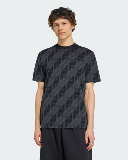 Immagine di T-SHIRT MM MONOGRAM AOP BLACK