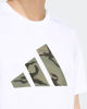Immagine di ADIDAS -T- SHIRT MEZZA MANICA CAMO LOGO T BIANCA CON DETTAGLI MIMETICI DA UOMO, KT1687