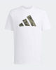 Immagine di ADIDAS -T- SHIRT MEZZA MANICA CAMO LOGO T BIANCA CON DETTAGLI MIMETICI DA UOMO, KT1687