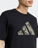 Immagine di ADIDAS -T- SHIRT MEZZA MANICA CAMO LOGO T NERA CON DETTAGLI MIMETICI DA UOMO, KT1686