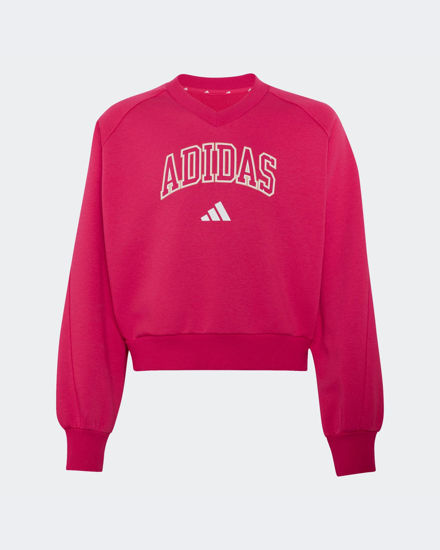 Immagine di ADIDAS - FELPA JUNIOR ( 7-15 ANNI)  CLGT V FUXIA,  KS5135
