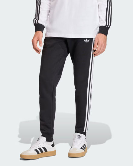 Immagine di ADIDAS - PANTALONE TUTA 3S PT NERO CON DETTAGLI BIANCHI DA UOMO, KE3562