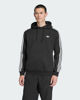Immagine di ADIDAS - FELPA CON CAPPUCCIO HOODIE 3 STRIPES NERA  DA UOMO, KE3557