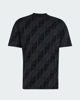 Immagine di ADIDAS -T-SHIRT MEZZA MANICA MONOGRAM AOP NERA E GRIGIA DA UOMO, KS1698