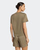 Immagine di ADIDAS -T-SHIRT MEZZA MANICA WORKOUT ESSENTIALS MIN CREW TEE MARRONE DA DONNA,  KT1244