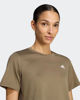 Immagine di ADIDAS -T-SHIRT MEZZA MANICA WORKOUT ESSENTIALS MIN CREW TEE MARRONE DA DONNA,  KT1244