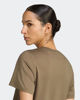 Immagine di ADIDAS -T-SHIRT MEZZA MANICA WORKOUT ESSENTIALS MIN CREW TEE MARRONE DA DONNA,  KT1244