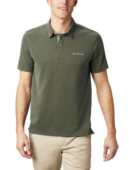 Immagine di COLUMBIA - POLO MEZZA MANICA   NELSON POINT VERDE  DA UOMO,  1772721_397