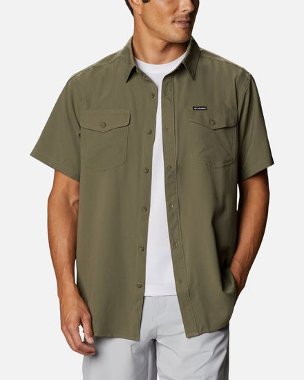 Immagine di COLUMBIA -  CAMICIA MEZZA MANICA UTILIZER II SOLID VERDE MILITARE DA UOMO, 1577762_397
