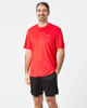Immagine di LOTTO - T SHIRT SPORTIVA MEZZA MANICA IN TESSUTO TRASPIRANTE  ROSSA DA UOMO, 218935/0C4