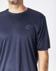Immagine di LOTTO - T SHIRT SPORTIVA MEZZA MANICA IN TESSUTO TRASPIRANTE  BLU SCURO  DA UOMO,  218935/1CI