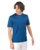 Immagine di LOTTO - T SHIRT SPORTIVA MEZZA MANICA IN TESSUTO TRASPIRANTE  BLU DA UOMO, 218935/9XX