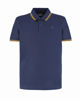 Immagine di LOTTO - POLO MEZZA MANICA UOMO BLU CON RIGHINO GIALLO CLASSICA  - 219238/BXO