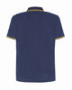 Immagine di LOTTO - POLO MEZZA MANICA UOMO BLU CON RIGHINO GIALLO CLASSICA  - 219238/BXO