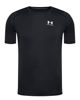 Immagine di UNDER ARMOR - T SHIRT DA ALLENAMENTO ADERENTE IN TESSUTO TRASPIRANTE COMP SS NERA DA UOMO, 1361518_0001