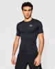 Immagine di UNDER ARMOR - T SHIRT DA ALLENAMENTO ADERENTE IN TESSUTO TRASPIRANTE COMP SS NERA DA UOMO, 1361518_0001