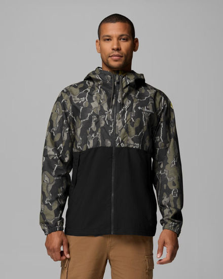Immagine di COLUMBIA - GIUBBINO LEGGERO CON CAPPUCCIO FULL ZIP SPIRE VALLEY NOVELTY MIMETICO E NERO  DA UOMO,  2155201_010