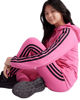 Immagine di ADIDAS - LEGGINGS  JUNIOR (7-15 ANNI) 3S TIG  FUXIA CON DETTAGLI NERI - IZ3427