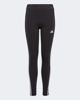 Immagine di ADIDAS - LEGGINGS  JUNIOR (7-15 ANNI) 3S TIG  NERI CON DETTAGLI BIANCHI - IC3623