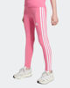 Immagine di ADIDAS - LEGGINGS  JUNIOR ( 9-15 ANNI) TRE STRISCE ROSA CON DETTAGLI BIANCHI- JY07319