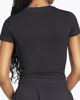 Immagine di ADIDAS -T-SHIRT MEZZA MANICA  3S SJ BABY  NERA DA DONNA - JC8325