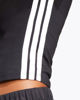 Immagine di ADIDAS -T-SHIRT MEZZA MANICA  3S SJ BABY  NERA DA DONNA - JC8325