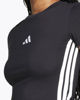 Immagine di ADIDAS -T-SHIRT MEZZA MANICA  3S SJ BABY  NERA DA DONNA - JC8325