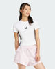 Immagine di ADIDAS -T-SHIRT MEZZA MANICA  3S SJ BABY BIANCA DA DONNA - JE1239