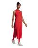 Immagine di ADIDAS - VESTITINO SMANICATO 3 RIGHE ESSENZIALI ROSSO DA DONNA - JE1206