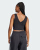 Immagine di ADIDAS -CANOTTA CORTA ESSENTIALS SMALL LOGO NERA DONNA  - JE1321