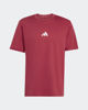 Immagine di ADIDAS - T-SHIRT BORDEAUX DA UOMO MEZZA MANICA ESSENTIAL SMALL LOGO - KC0902