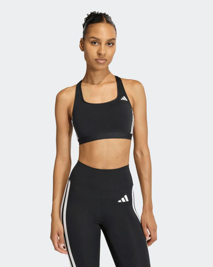 Immagine di ADIDAS - REGGISENO SPORTIVO OPTIME MEDIUM SUPPORT TRAIN NERO DA DONNA - KB4383
