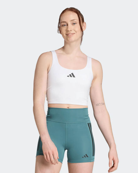 Immagine di ADIDAS - TOP SPORTIVO OPTIME  BIANCO DA DONNA - JZ6028